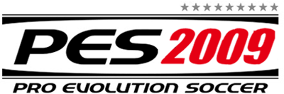 Pro Evolution Soccer 2009 title screen for Wii